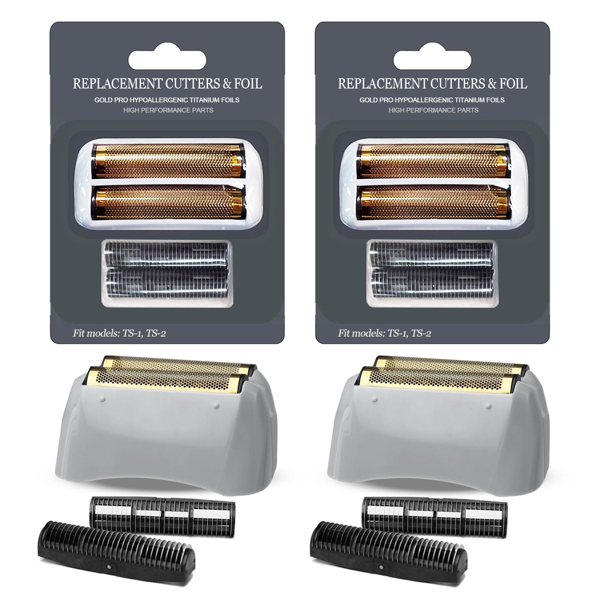 OXSITO front packaging showing two gold foils and four cutters, restores performance