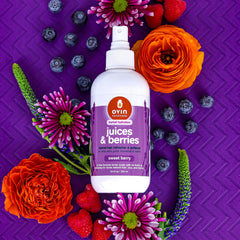 Oyin Handmade texture detail of light liquid demonstrating non-greasy absorption benefit