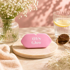 OYS GLOW closeup of silicone texture illustrating soft durable material benefit