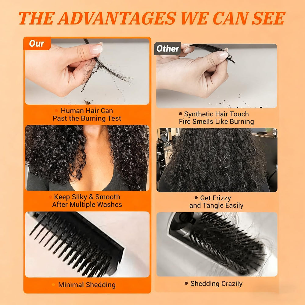 OZQKB braided ponytail finished look showing tidy, long-lasting style