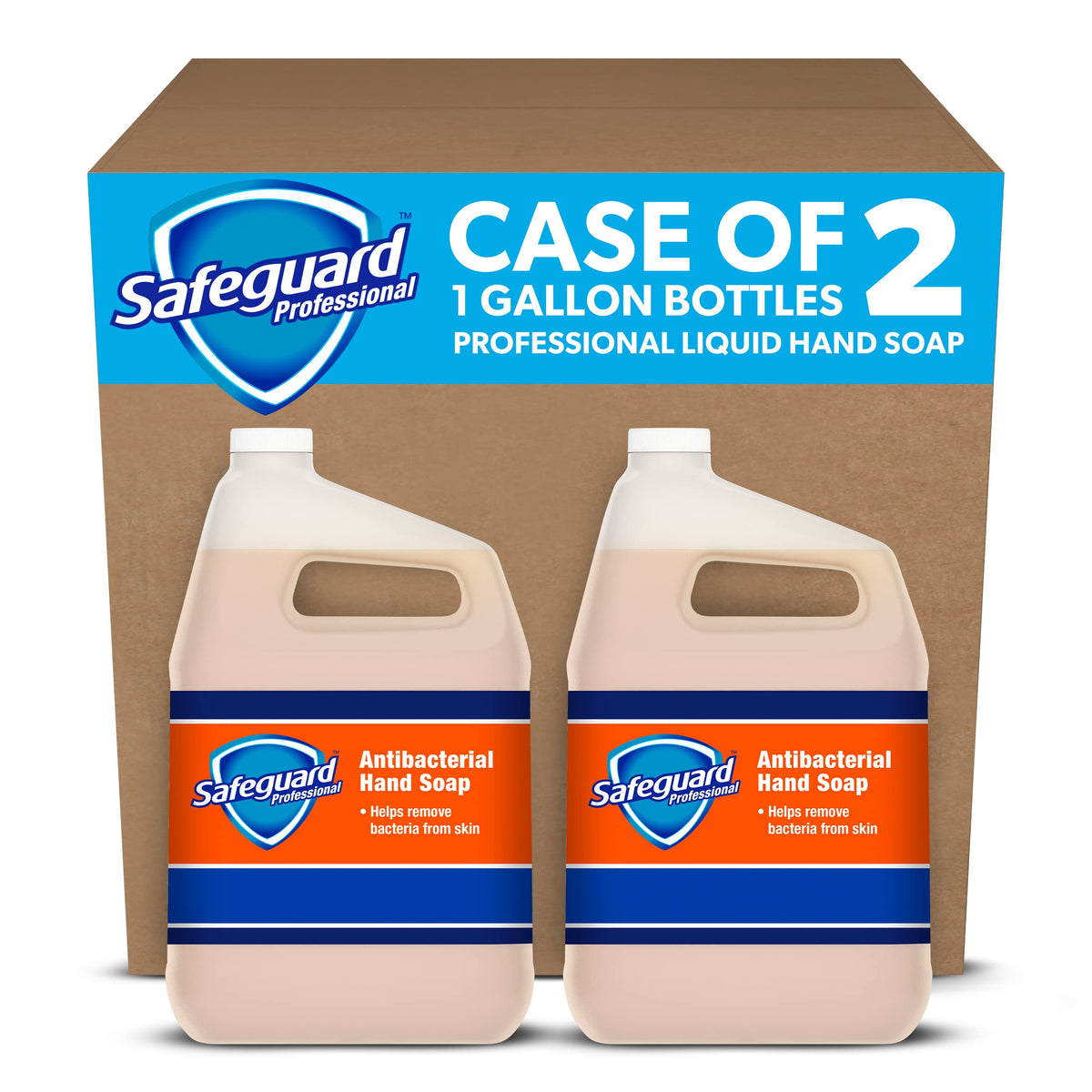 P&G PROFESSIONAL Safeguard front packaging showing product and volume benefits