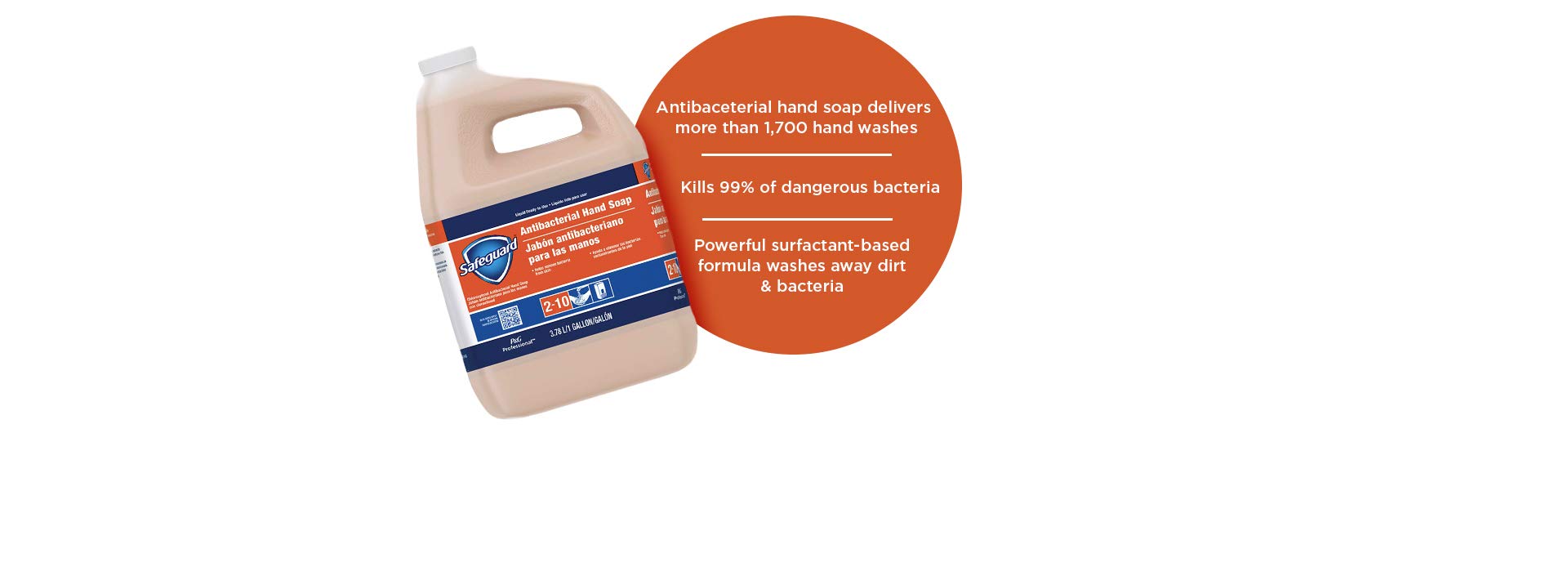 P&G PROFESSIONAL Safeguard in a commercial kitchen setting promoting workplace hygiene