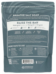 Pacha Soap Co closeup of salt texture highlighting fine mineral crystals and smooth dissolve