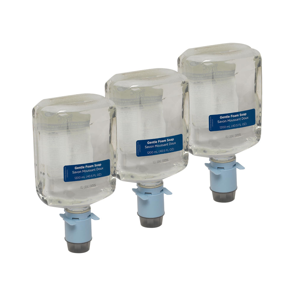 Pacific Blue Ultra front packaging showing product and benefit of gentle foam