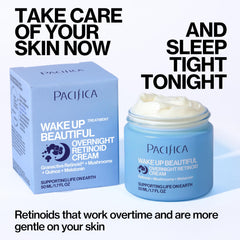 Pacifica cream texture close-up highlighting lightweight hydration and smooth spreadability