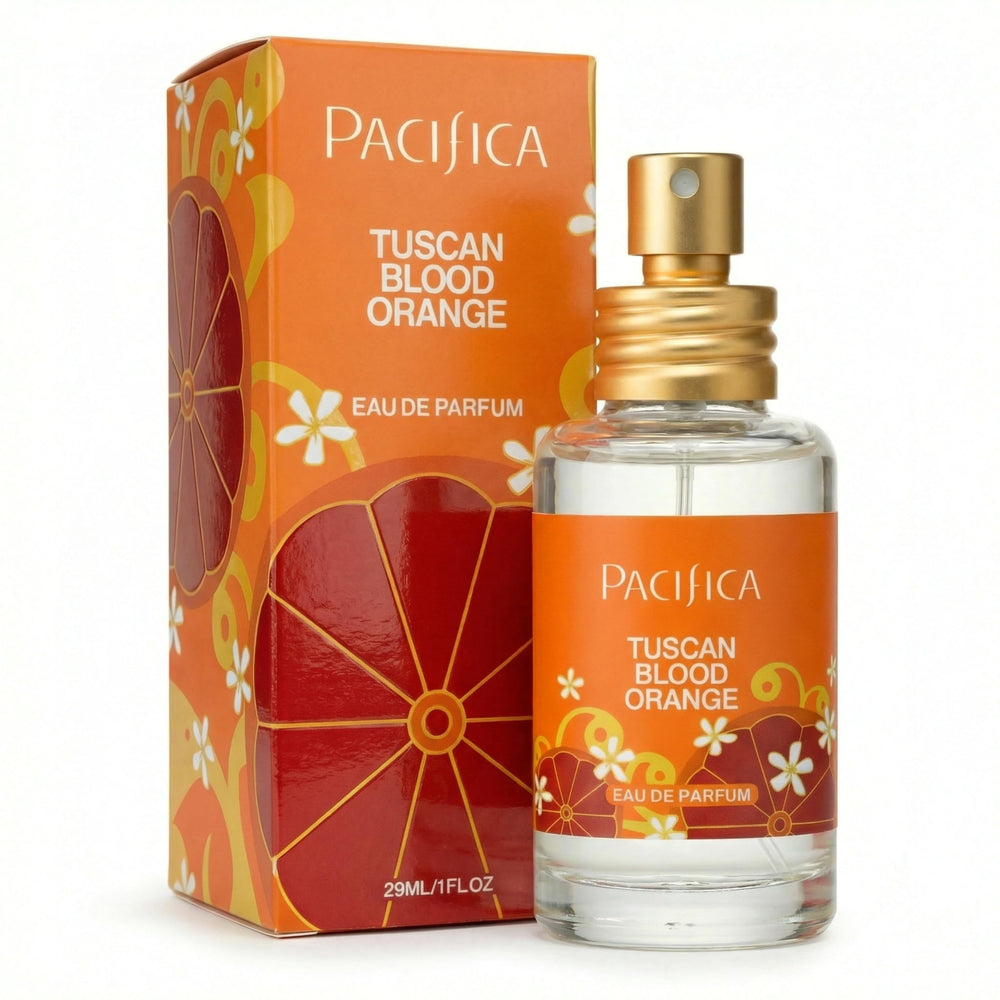 Pacifica front bottle showing clean citrus branding and easy use benefit