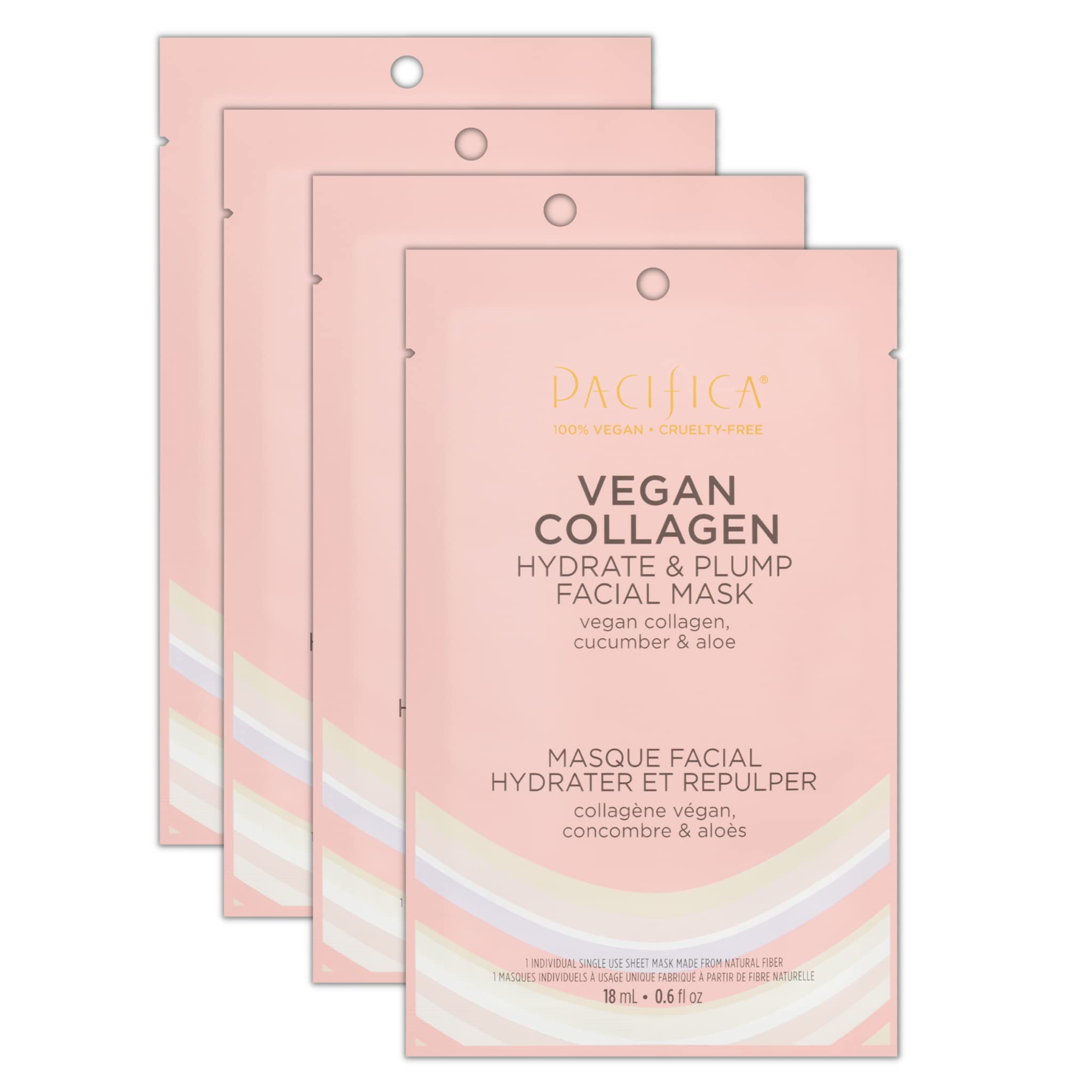 Pacifica front packaging showing 4-pack and hydration benefits