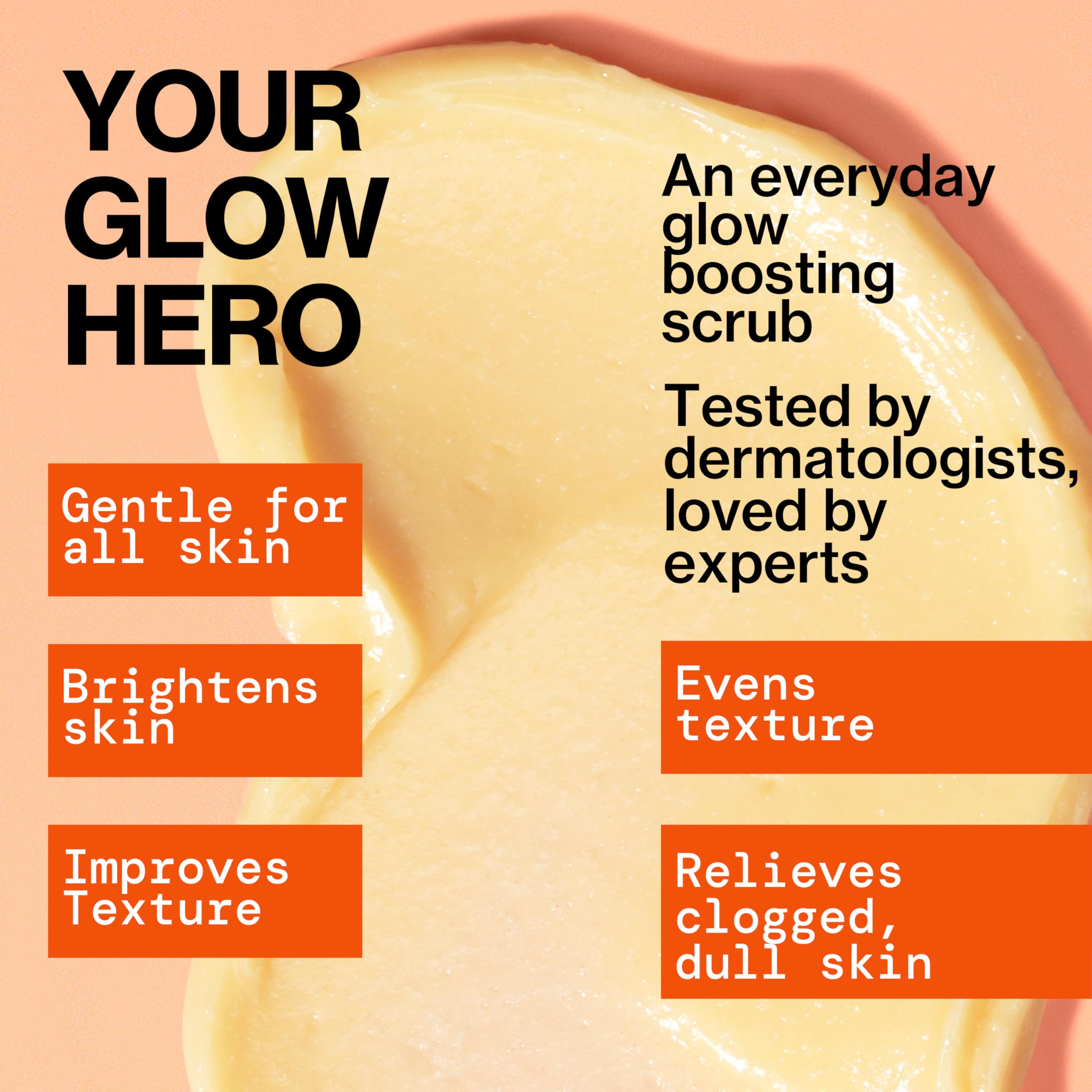 Pacifica ingredients label highlighting vitamin C and glycolic acid benefits