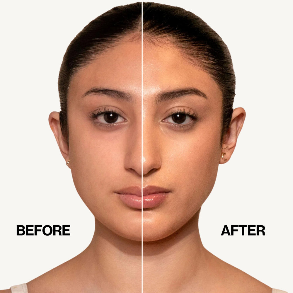Pacifica on-hand demo illustrating gentle exfoliation and immediate smoothness