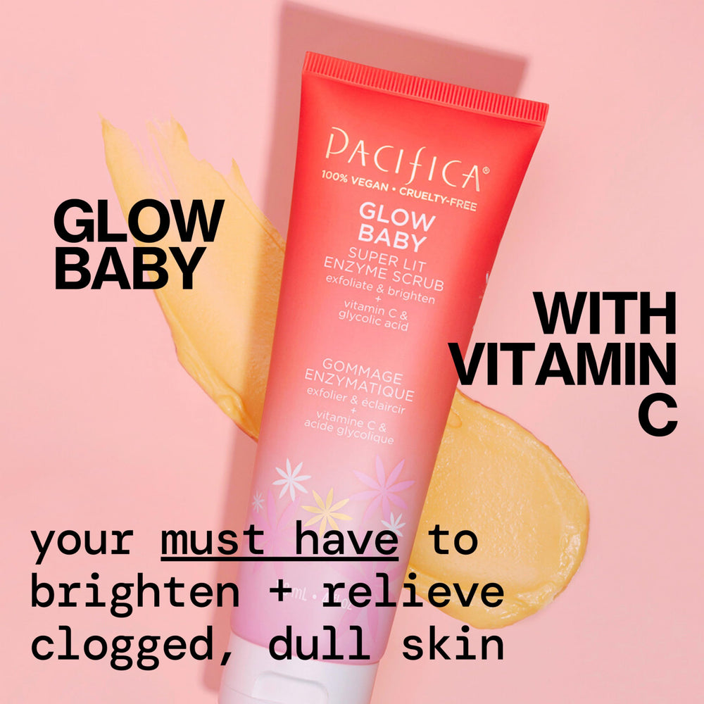 Pacifica pump dispense demonstrating creamy scrub for controlled application