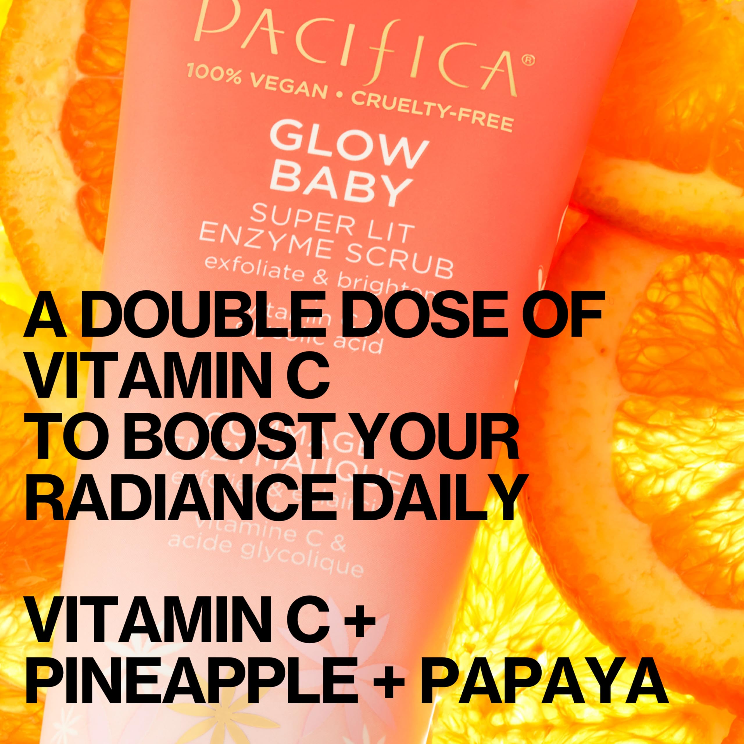 Pacifica texture close-up reveals fine rice powder for gentle polishing benefit