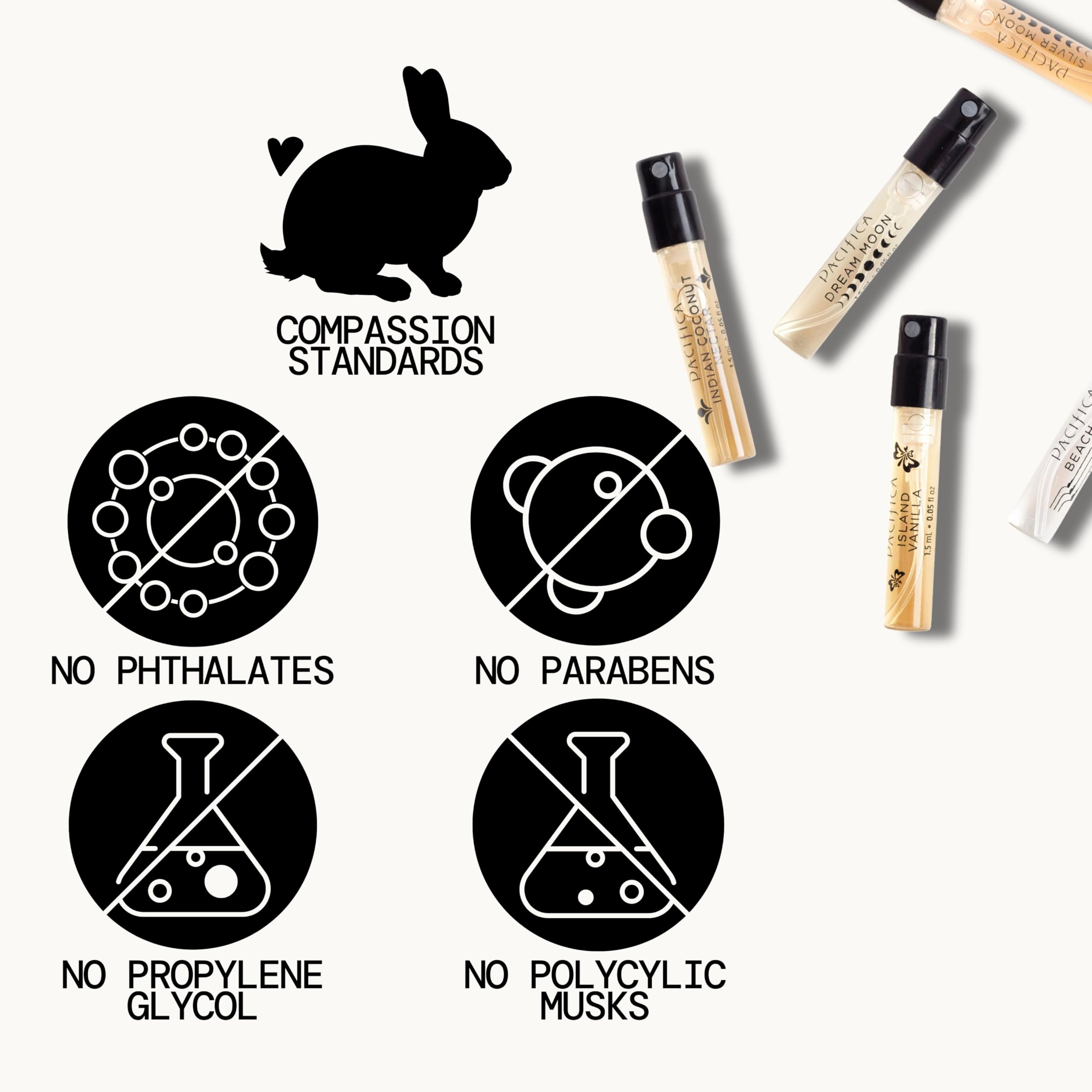 Pacifica Indian Coconut Nectar atomizer spraying to show quick refresh benefit
