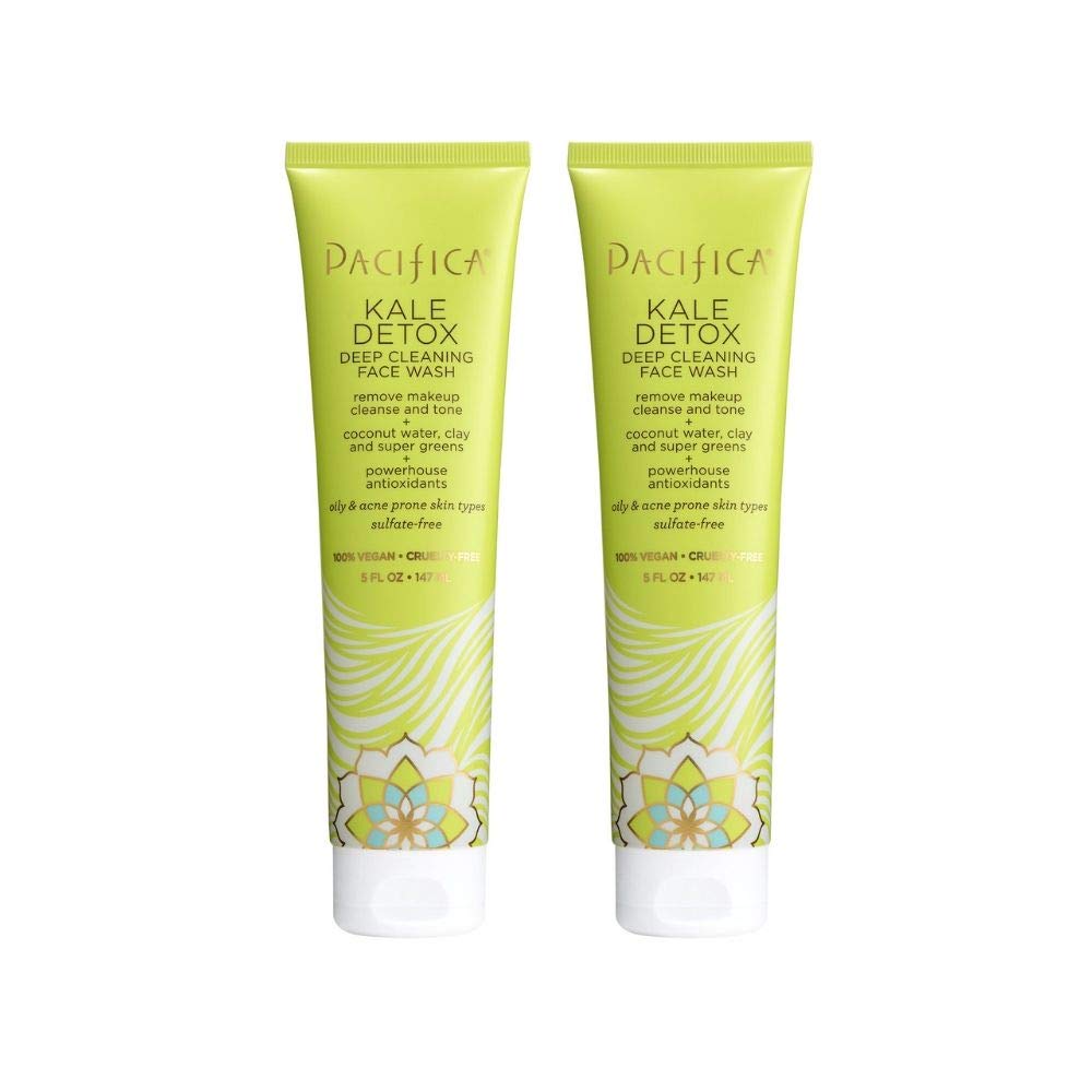 Pacifica Kale Detox front packaging showing tube and label, conveys clean ingredients