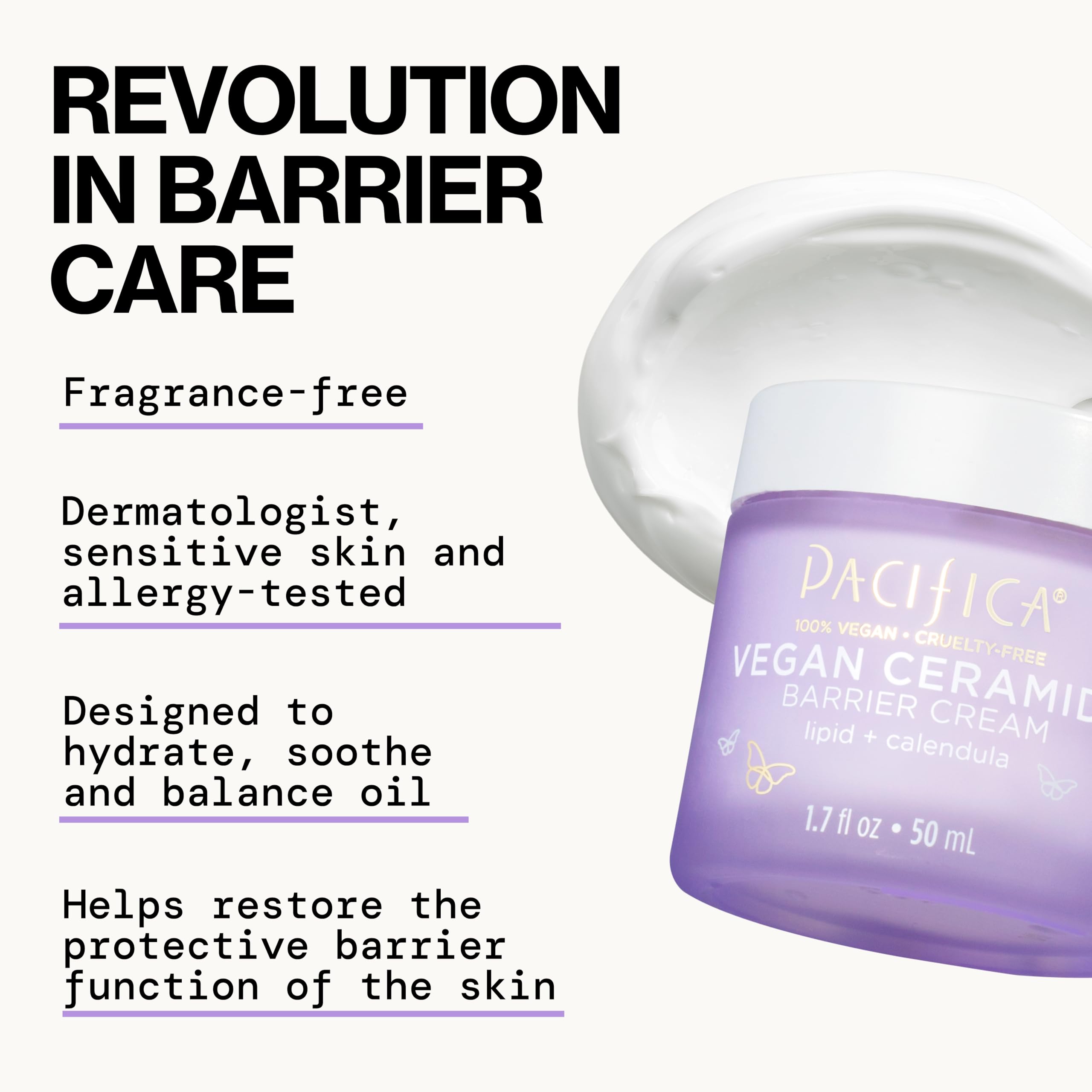 Pacifica shea butter ingredient close-up nourishing hydration benefit