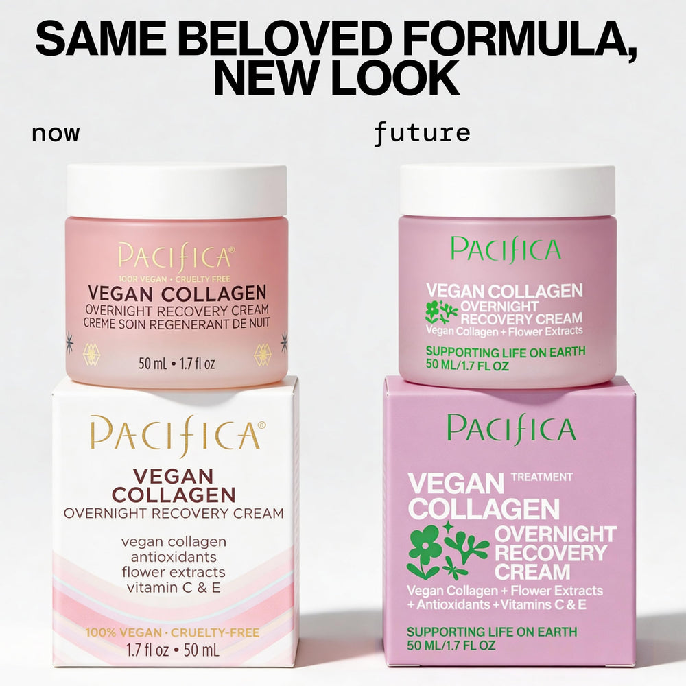 Pacifica open jar displaying creamy texture and smooth spreadability for moisturized skin