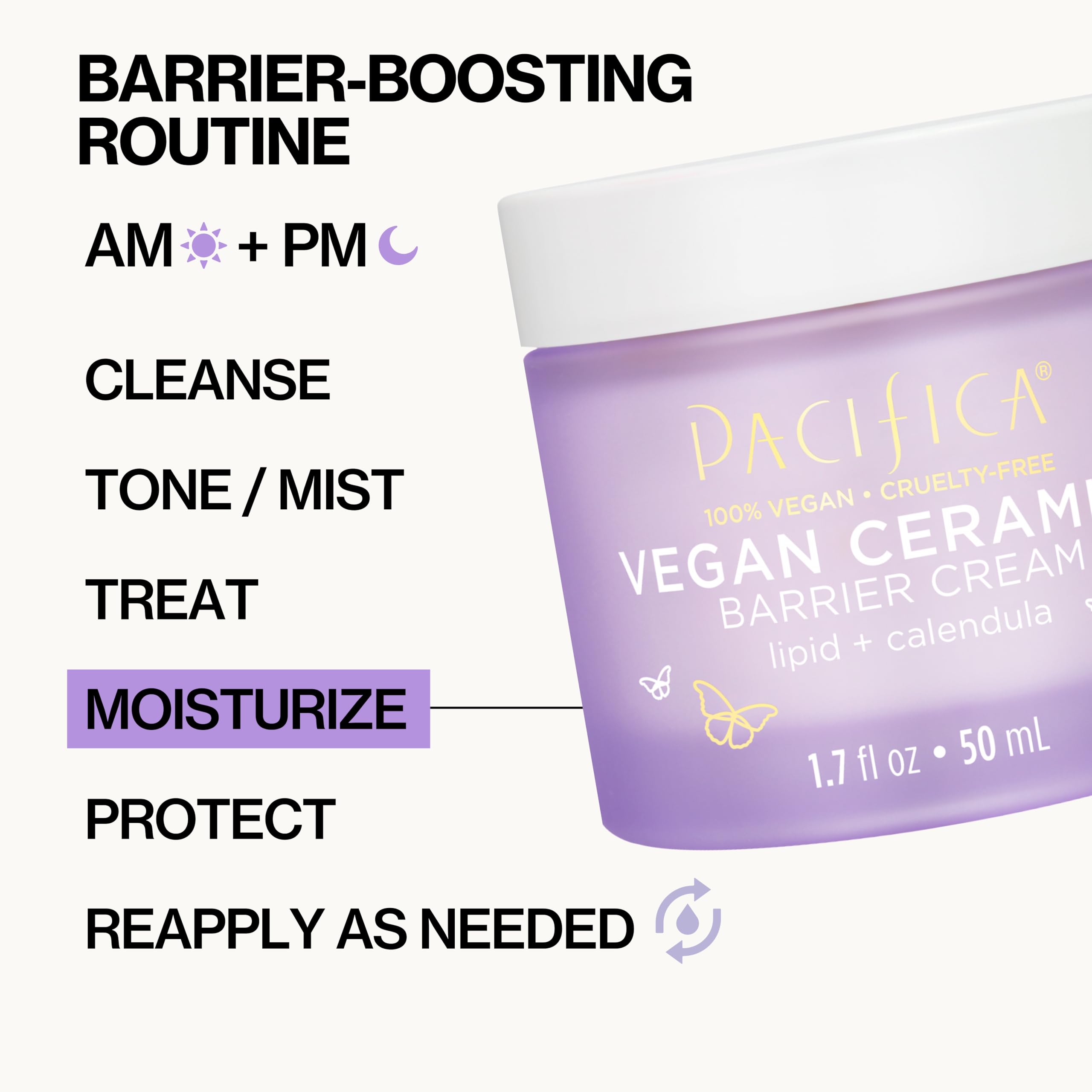 Pacifica night routine lifestyle showing calming evening hydration benefit