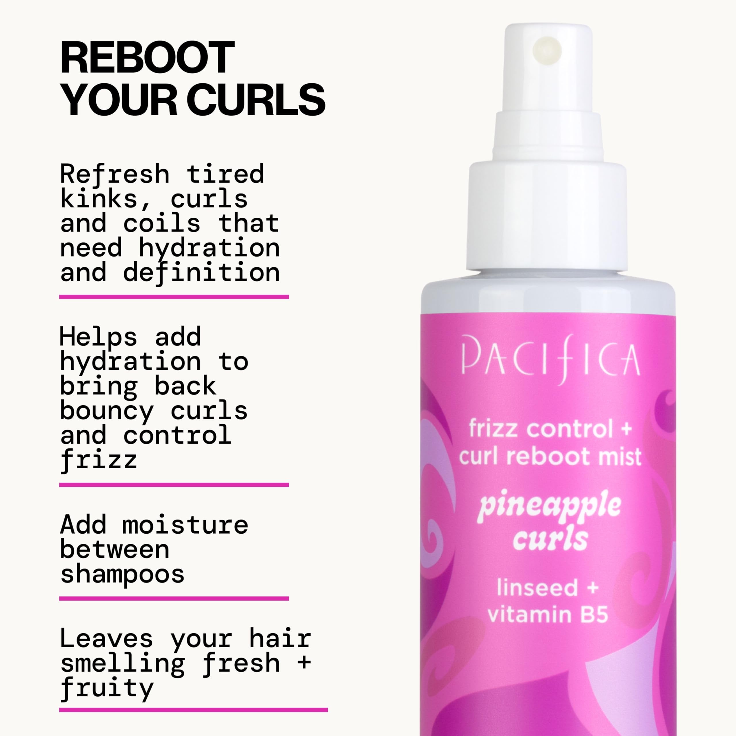 Pacifica ingredient shot of pineapple extract boosting moisture