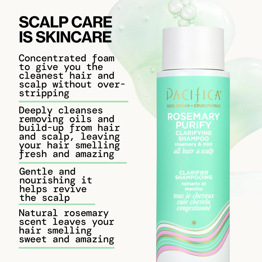 Rosemary and mint ingredients with Pacifica label implying natural freshness
