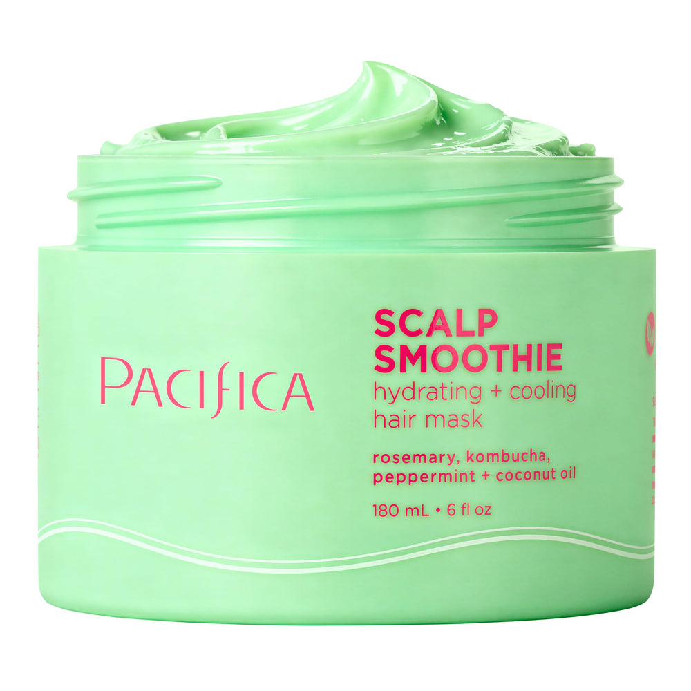 Pacifica Scalp Smoothie front packaging shows product and benefits