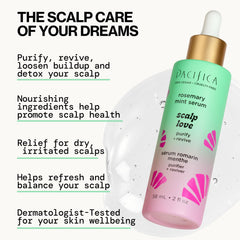 Pacifica serum bottle with dropper demonstrating targeted application and detox action