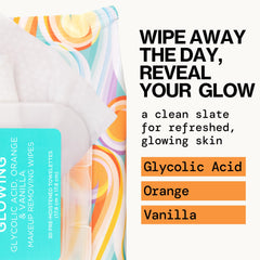 Close-up of Pacifica wipe texture highlighting soft fibers and gentle cleanse