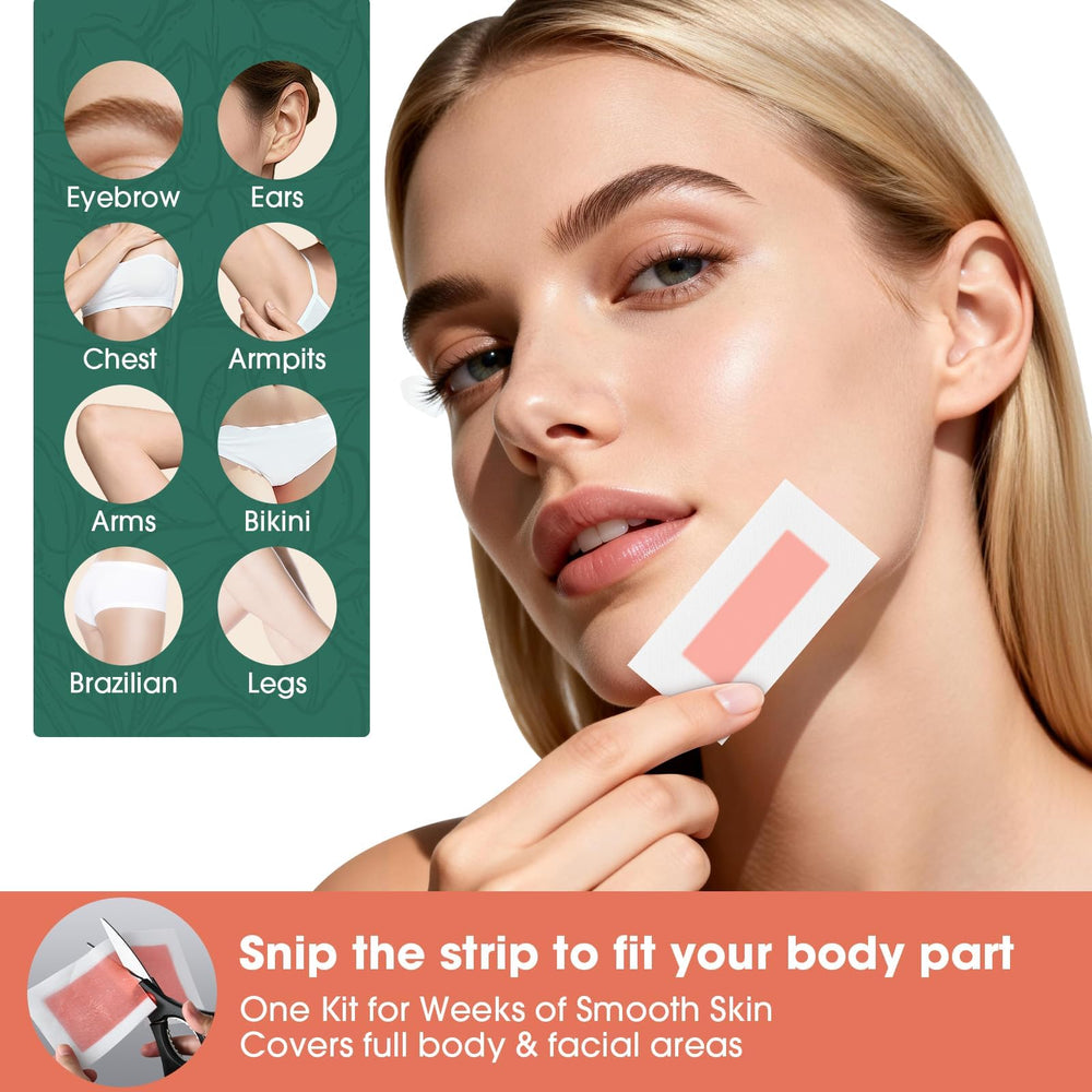 Pacifoo in-use demo on leg illustrating smooth, hair-free result