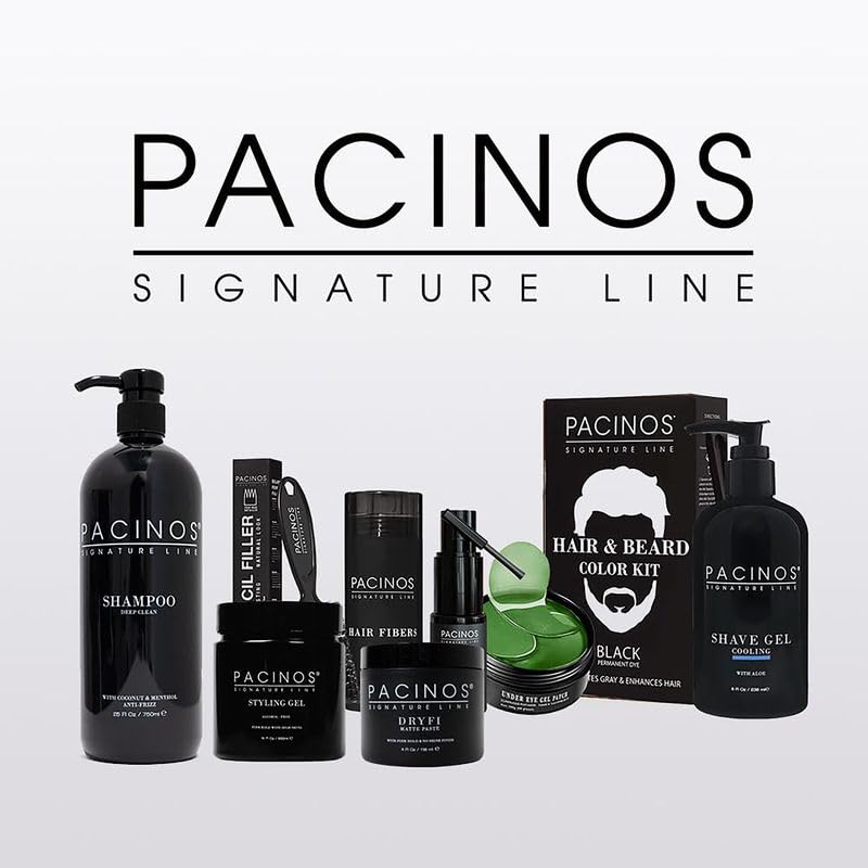 Close-up of Pacinos label with tea tree mention highlighting refreshing scent benefit