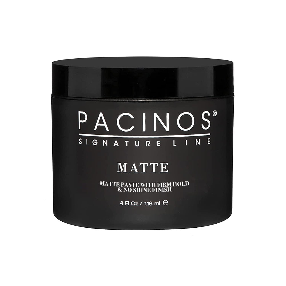 Pacinos front packaging showing matte paste jar and clear label for easy identification