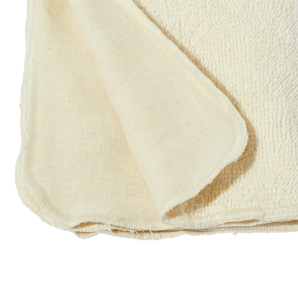 Pai Skincare cloth in use removing makeup from eye area for gentle cleansing benefit