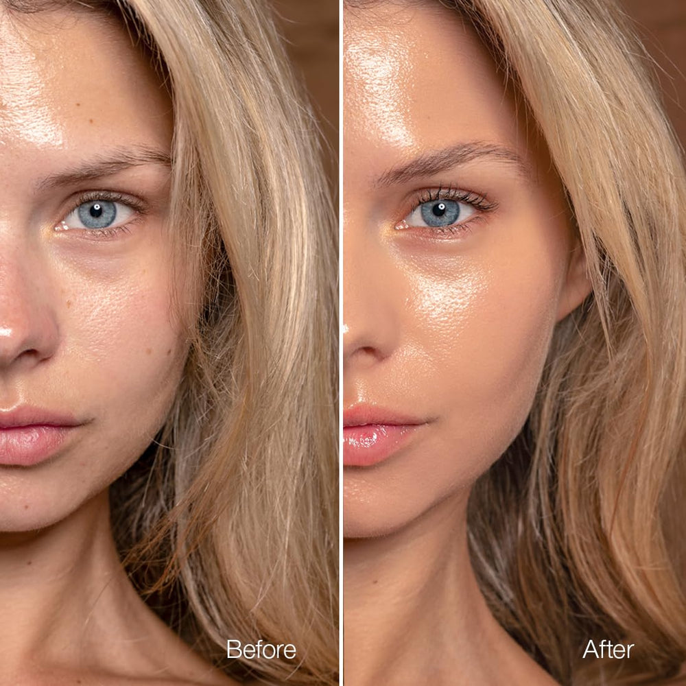 Palladio skin tint texture close-up showing smooth, hydrating finish