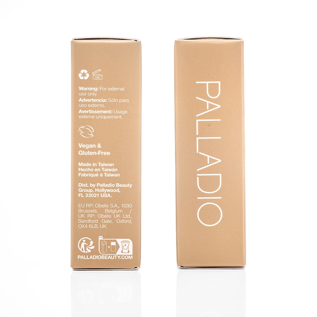Palladio held in hand for size and portability, great for touch-ups