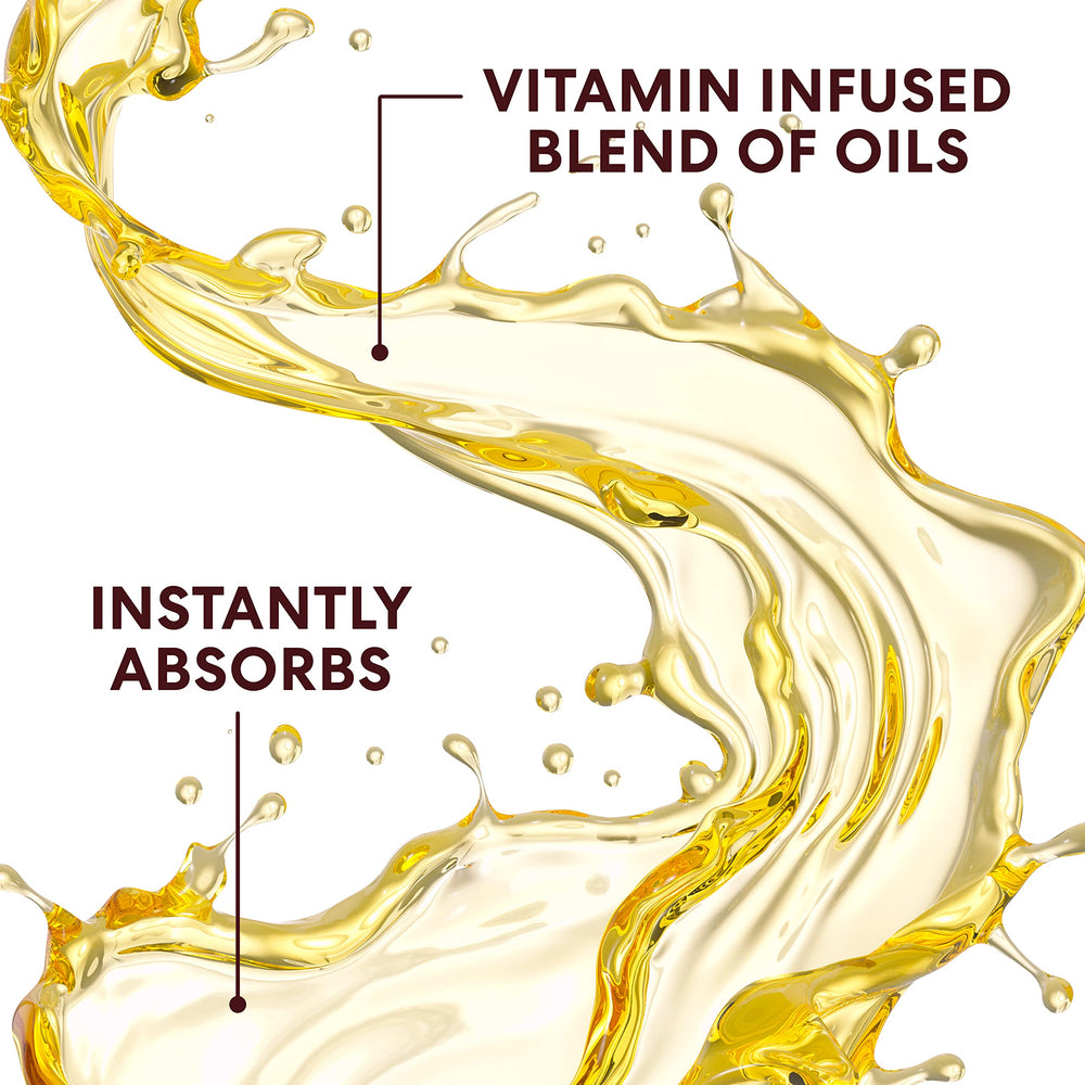Palmer's Cocoa Butter oil pouring to hydrate and smooth skin