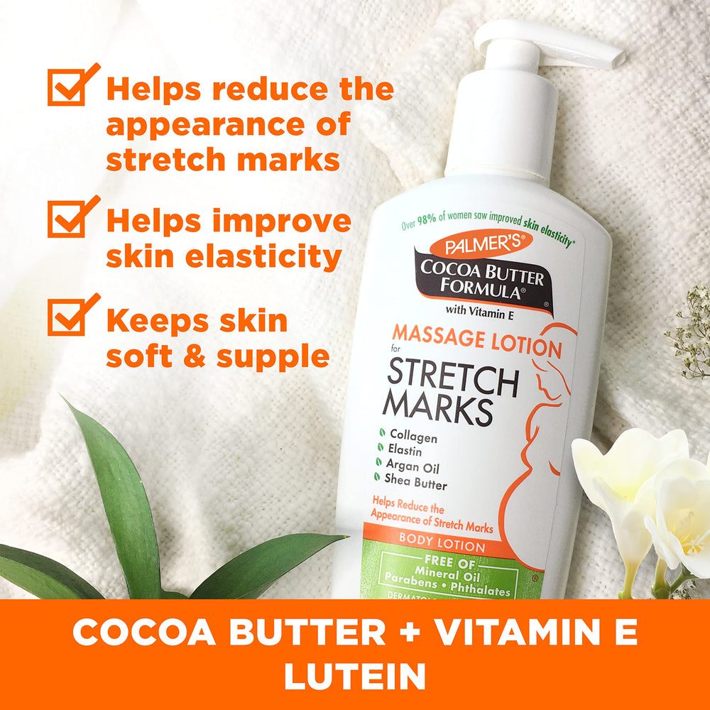 Bowl of cocoa butter ingredient used by Palmer's to nourish and soften skin