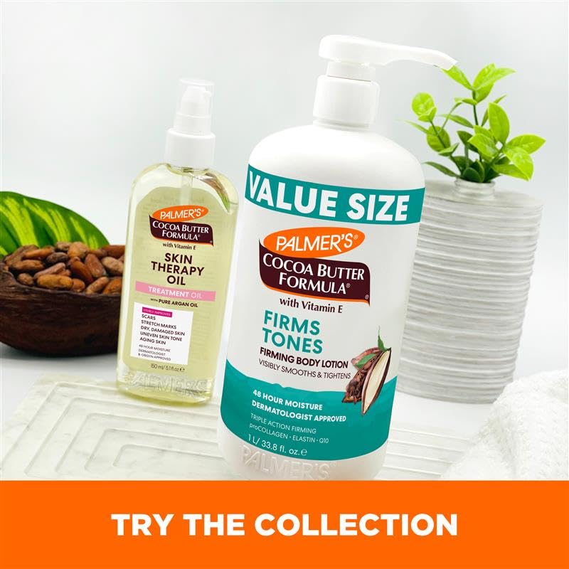 Palmer's lifestyle shot on bathroom vanity suggesting daily routine