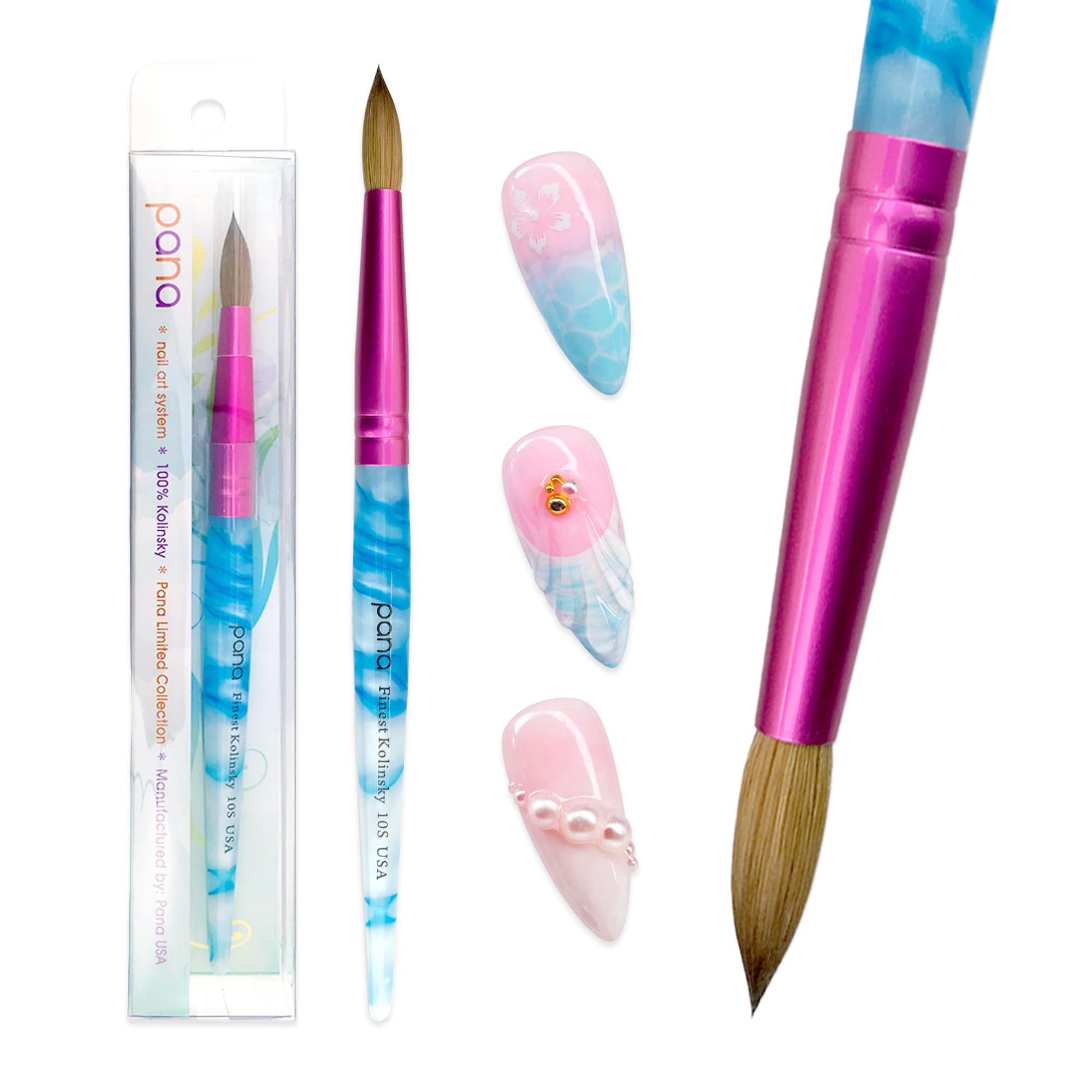 PANA brush on display packaging conveying attractive shelf presence and professional look