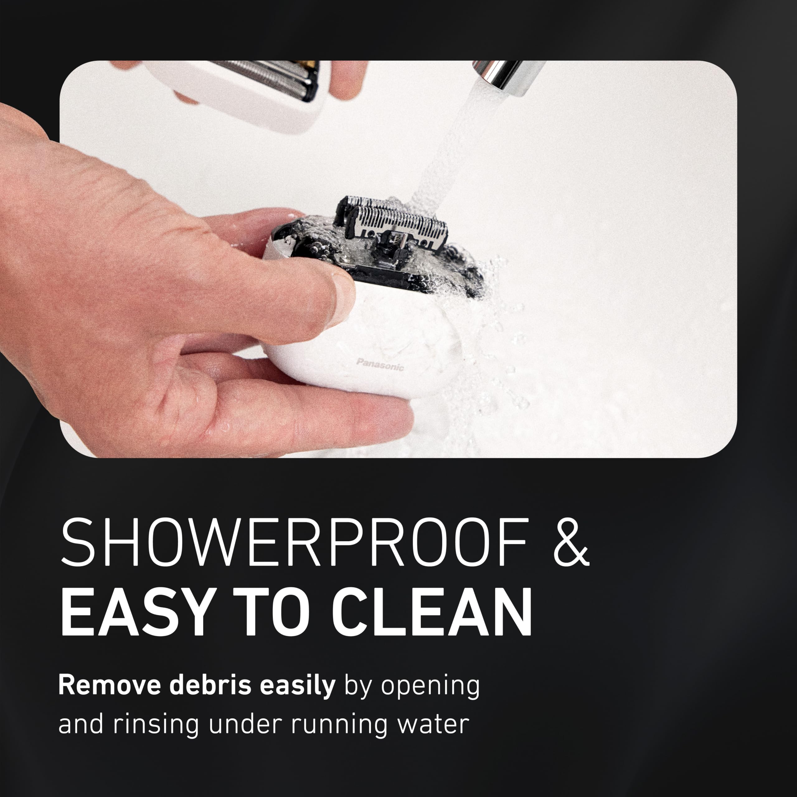 Panasonic ARC5 NAGORI finish texture giving a premium ceramic feel