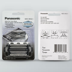 Panasonic outer foil close-up showing mesh pattern for smoother glide benefit