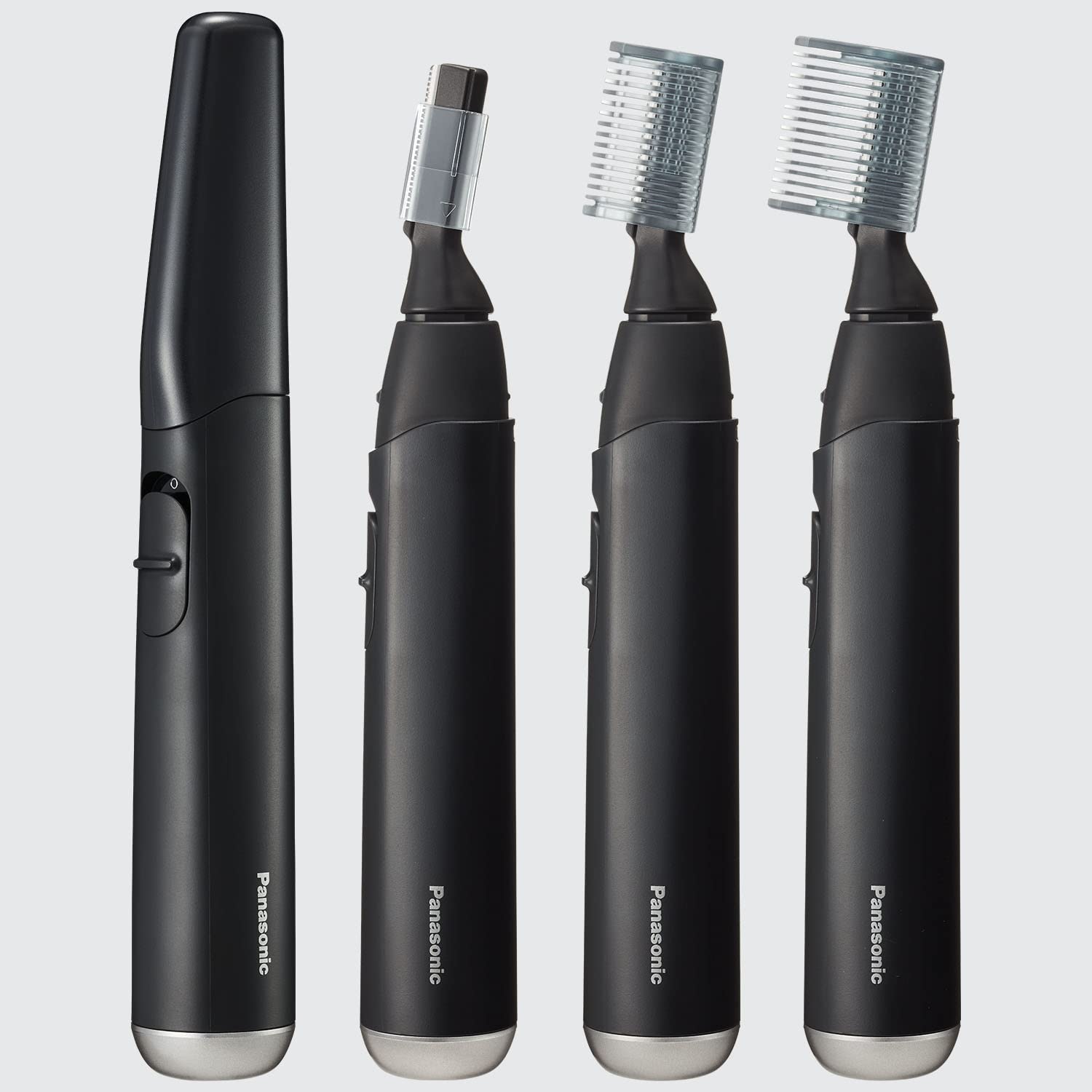 Panasonic trimming upper lip hair for quick, discreet touch-ups