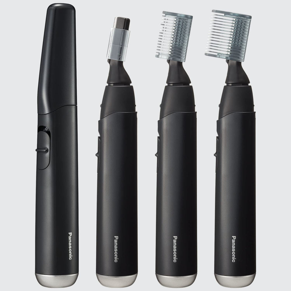 Panasonic trimming upper lip hair for quick, discreet touch-ups