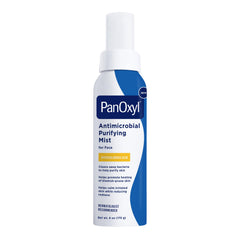 PanOxyl bottle front packaging showing clean antiseptic design and clarity benefit