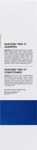 Pantene Pro-V shampoo creamy lather demonstrating gentle cleansing