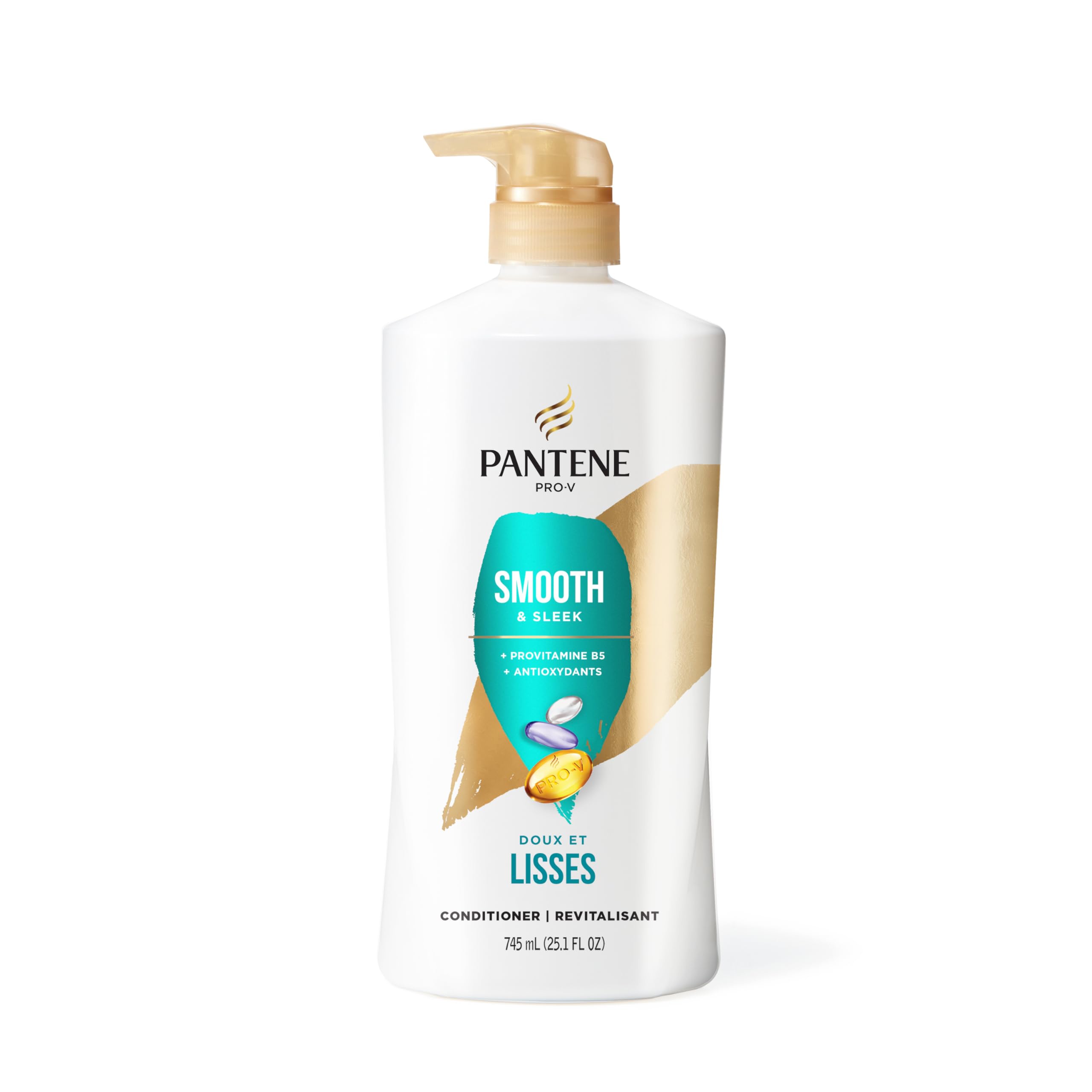 Pantene back label ingredients list showing nutrient-rich formula