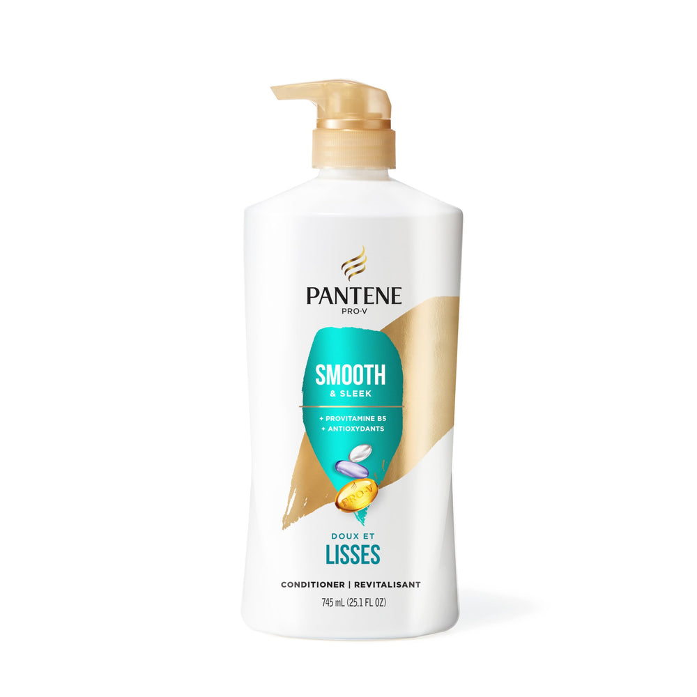 Pantene back label ingredients list showing nutrient-rich formula