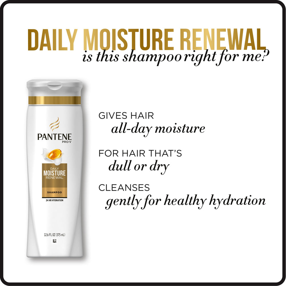 Pantene label zoom showing antioxidants and key ingredient highlights