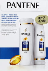 Pantene Pro-V conditioner bottle detail showing label and smooth formula
