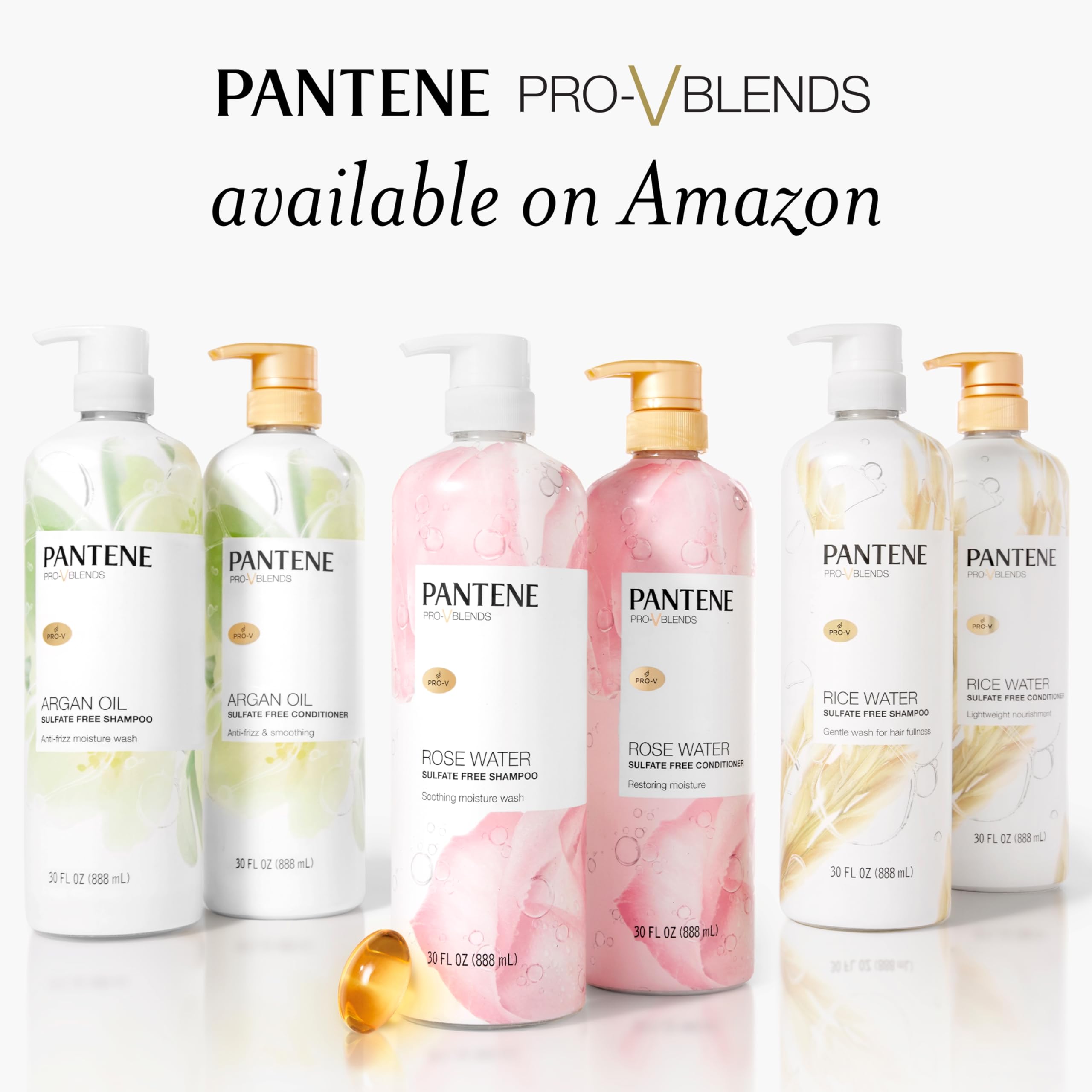 Pantene rice water after wash hair looking fuller and smoother