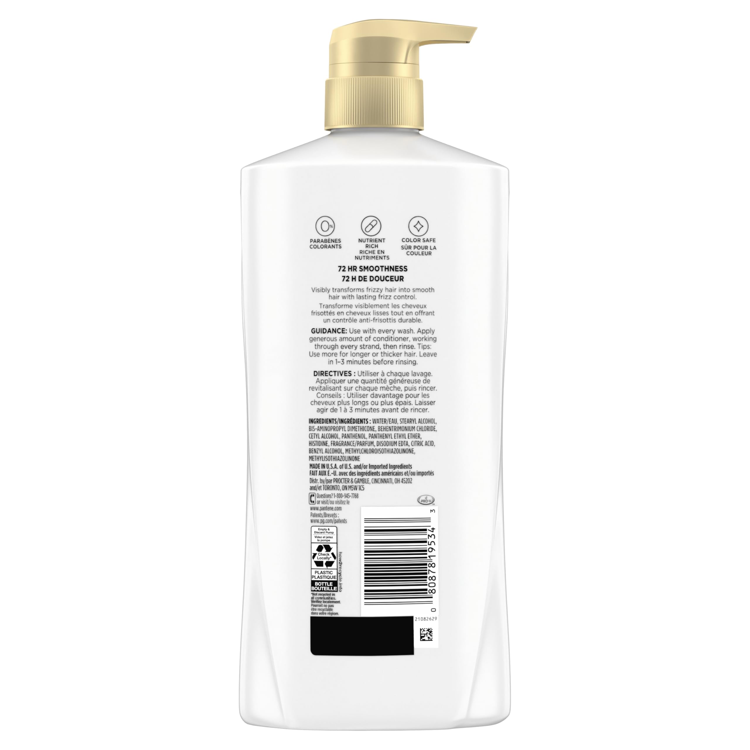 Pantene lifestyle model with shiny hair showcasing smooth results