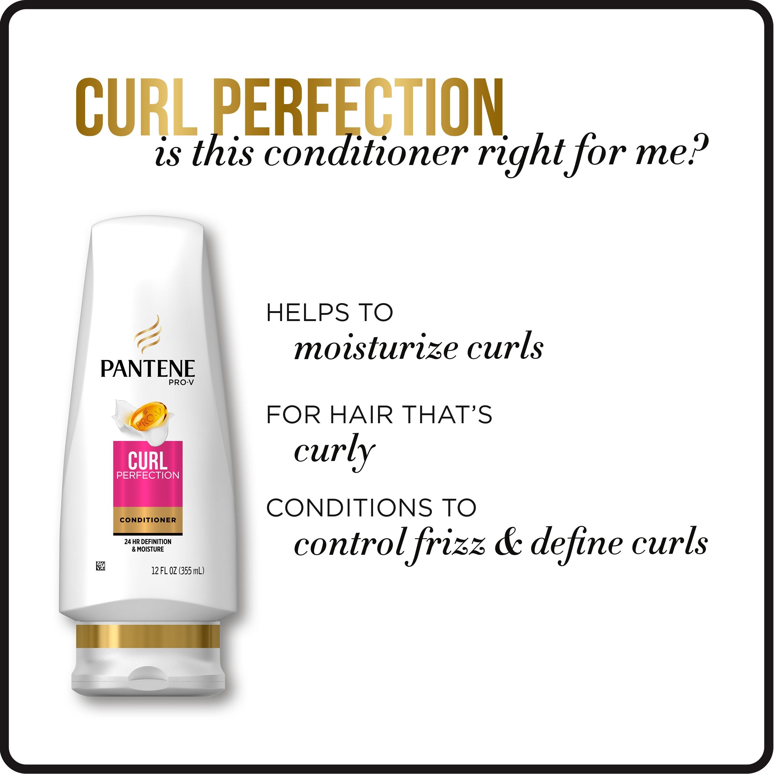 Pantene 17.7 fl oz bottle beside common objects to show size