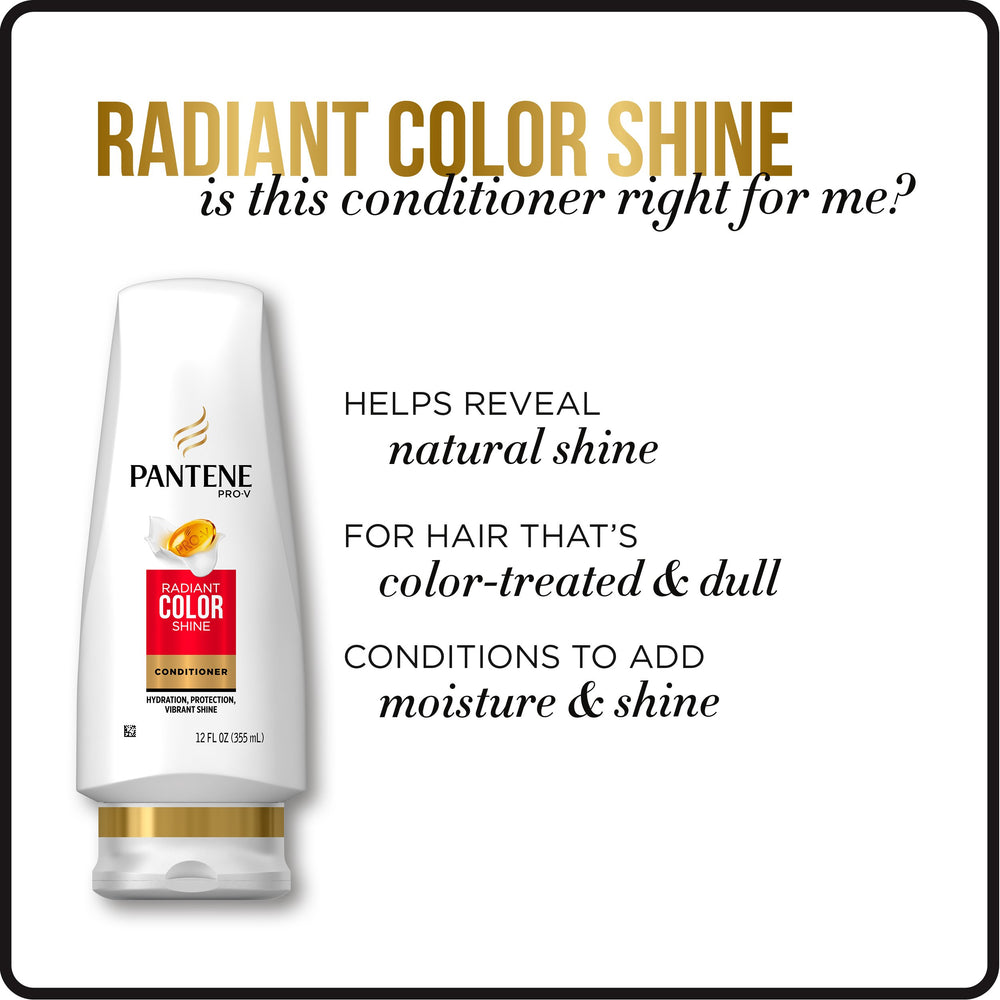 Pantene size scale beside ruler showing bottle volumes and travel-friendly sizing benefit