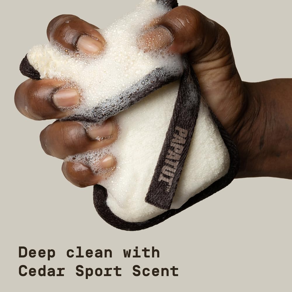 PAPATUI bar soap lather creating thick foam for gentle moisturizing cleanse